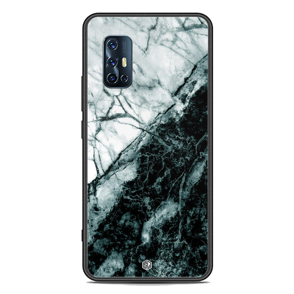 Marble Series Soft Phone Case - Premium Glass Case - Design 6 - Vivo V17