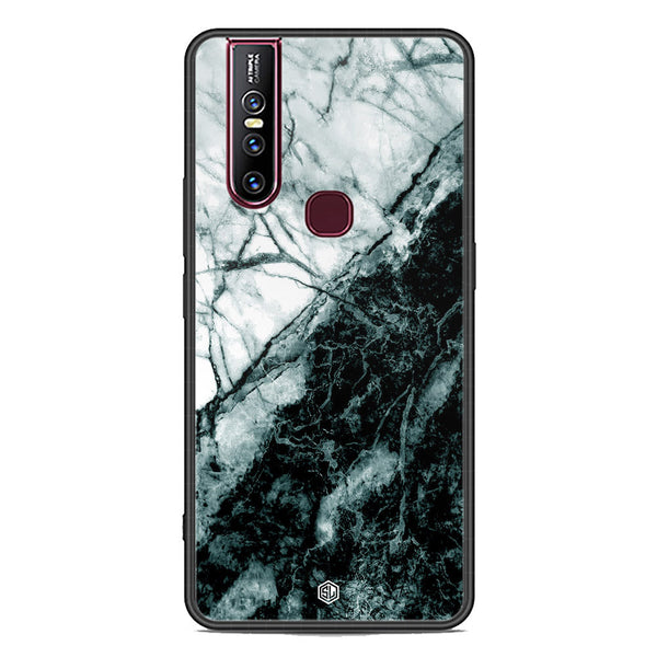 Marble Series Soft Phone Case - Premium Glass Case - Design 6 - Vivo V15