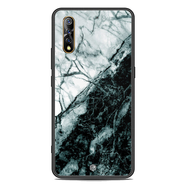 Marble Series Soft Phone Case - Premium Glass Case - Design 6 - Vivo S1
