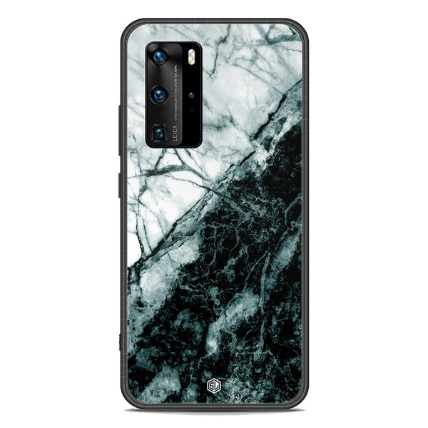 Marble Series Soft Phone Case - Premium Glass Case - Design 6 - Huawei P40 Pro