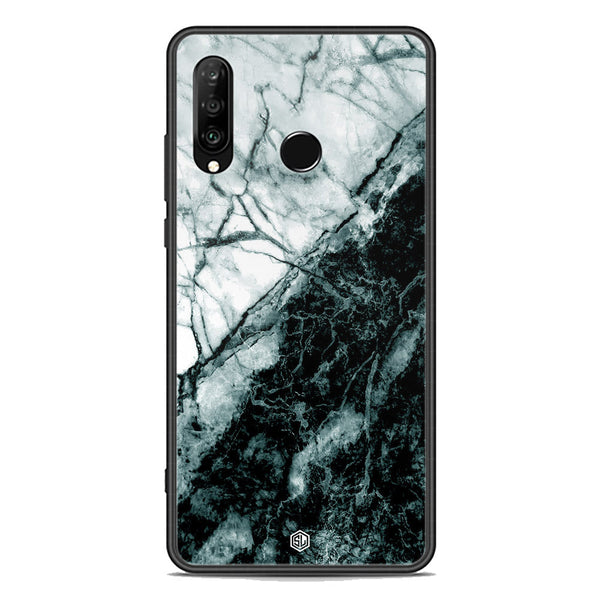 Marble Series Soft Phone Case - Premium Glass Case - Design 6 - Huawei P30 lite