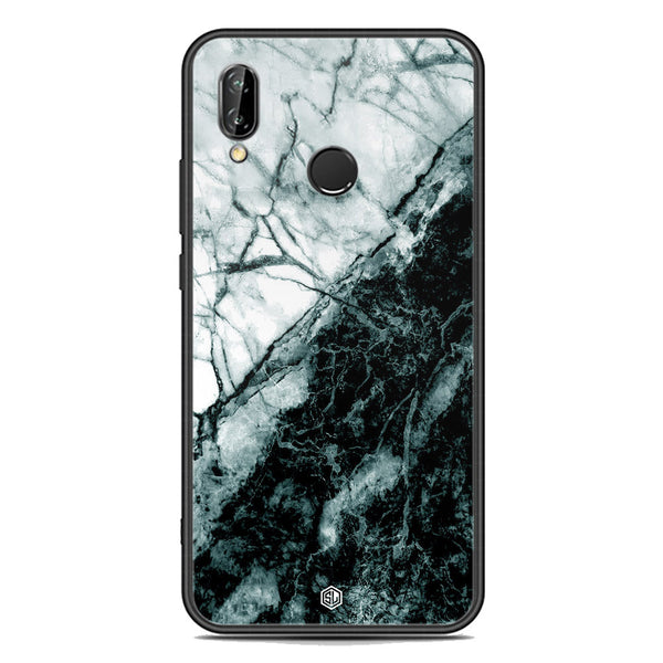 Marble Series Soft Phone Case - Premium Glass Case - Design 6 - Huawei P20 Lite