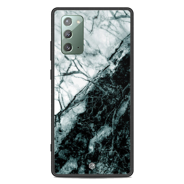 Marble Series Soft Phone Case - Premium Glass Case - Design 6 - Samsung Galaxy Note 20