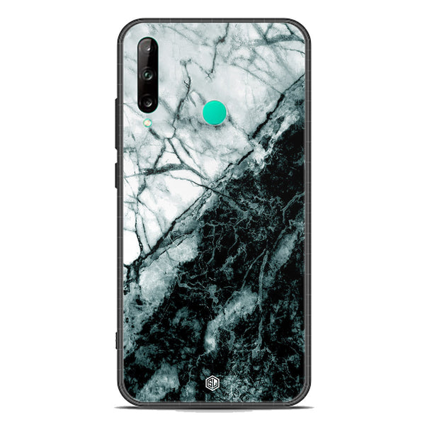 Marble Series Soft Phone Case - Premium Glass Case - Design 6 - Honor 9C