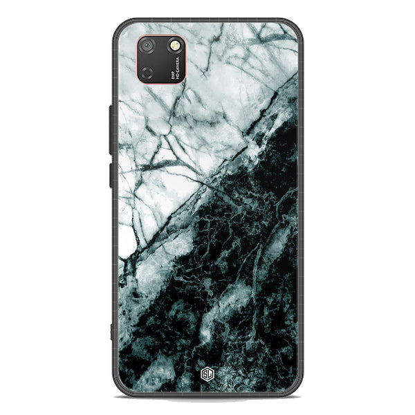 Marble Series Soft Phone Case - Premium Glass Case - Design 6 - Honor 9S