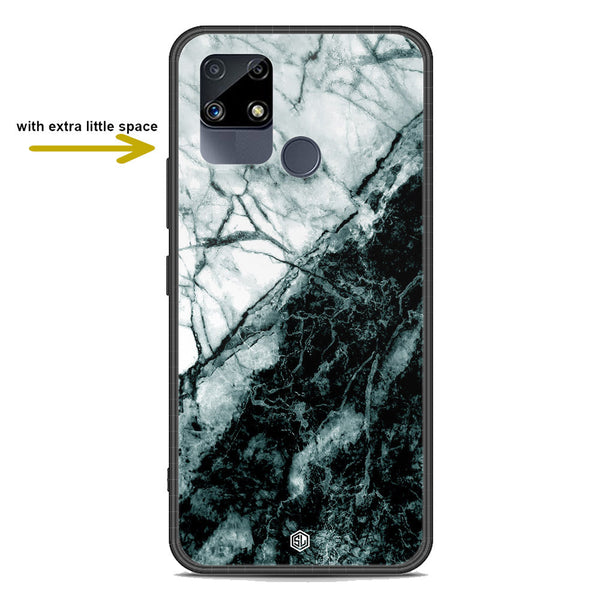 Marble Series Soft Phone Case - Premium Glass Case - Design 6 - Realme C25s