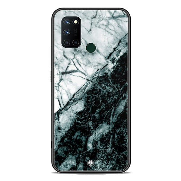 Marble Series Soft Phone Case - Premium Glass Case - Design 6 - Realme 7i