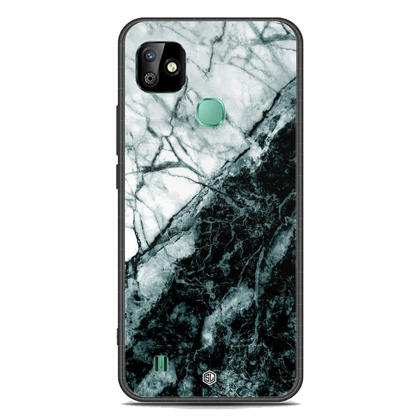 Marble Series Soft Phone Case - Premium Glass Case - Design 6 - Infinix Smart HD 2021