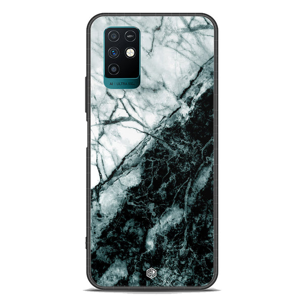 Marble Series Soft Phone Case - Premium Glass Case - Design 6 - Infinix Note 10