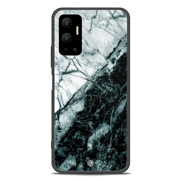 Marble Series Soft Phone Case - Premium Glass Case - Design 6 - Infinix Hot 12