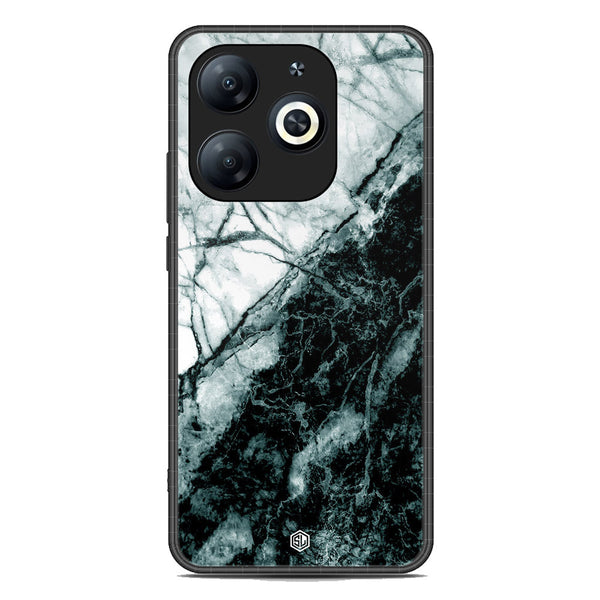 Marble Series Soft Phone Case - Premium Glass Case - Design 6 - Tecno Spark Go 2024