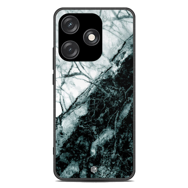 Marble Series Soft Phone Case - Metal Case - Design 6 - Tecno Spark 10C