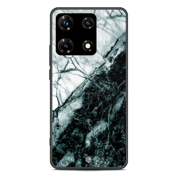 Marble Series Soft Phone Case - Metal Case - Design 6 - Infinix Note 30 Pro