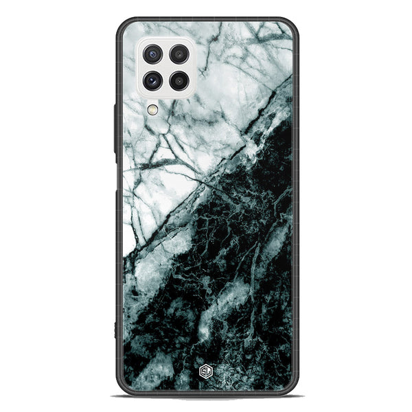 Marble Series Soft Phone Case - Premium Glass Case - Design 6 - Samsung Galaxy M22