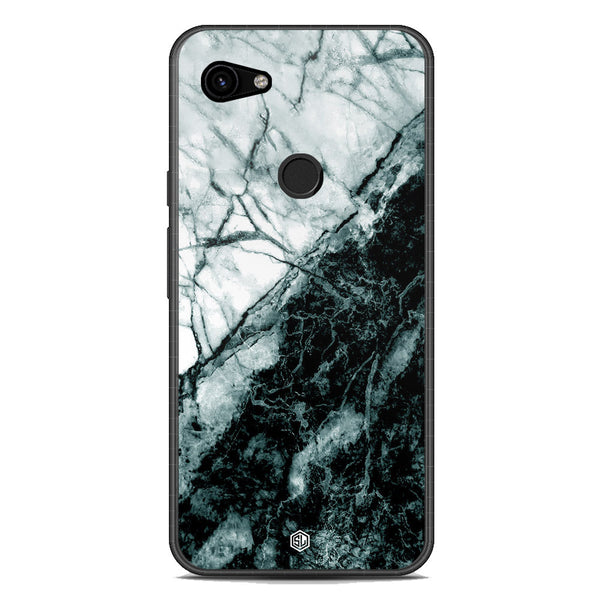 Marble Series Soft Phone Case - Metal Case - Design 6 - Google Pixel 3a