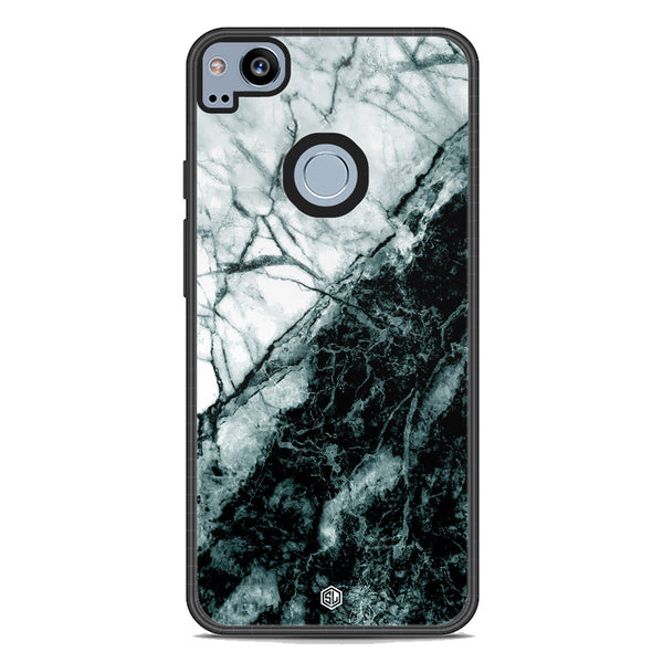 Marble Series Soft Phone Case - Metal Case - Design 6 - Google Pixel 2