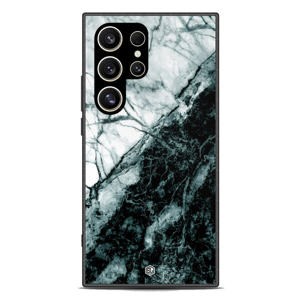 Marble Series Soft Phone Case - Premium Glass Case - Design 6 - Samsung Galaxy S24 Ultra