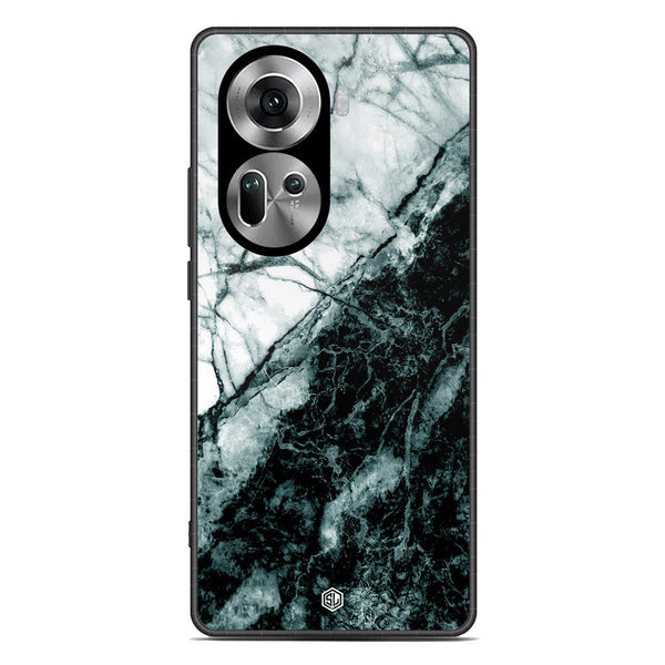 Marble Series Soft Phone Case - Premium Glass Case - Design 6 - Oppo Reno 11