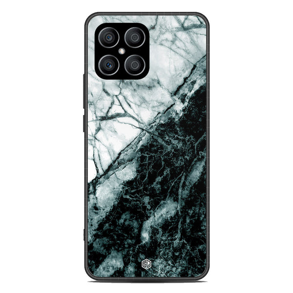 Marble Series Soft Phone Case - Metal Case - Design 6 - Honor X8