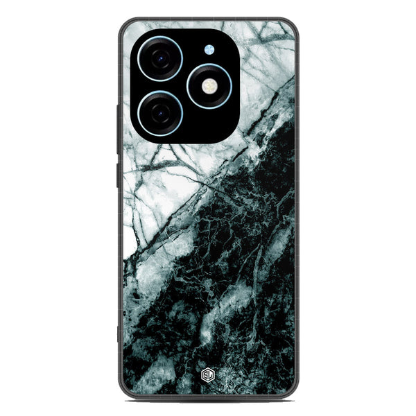 Marble Series Soft Phone Case - Premium Glass Case - Design 6 - Tecno Spark 20