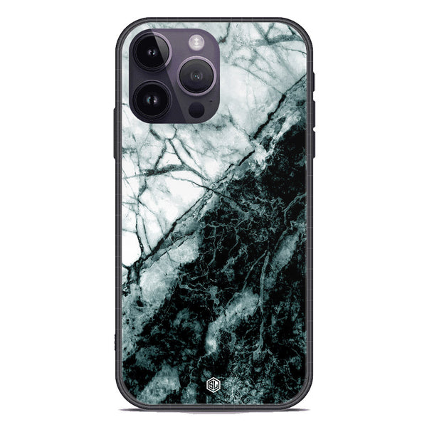 Marble Series Soft Phone Case - Premium Glass Case - Design 6 - iPhone 14 Pro