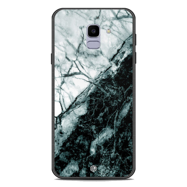 Marble Series Soft Phone Case - Premium Glass Case - Design 6 - Samsung Galaxy J6 2018