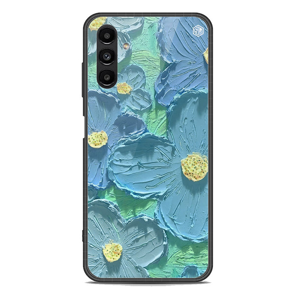Floral Series Soft Phone Case - Premium Glass Case - Design 1 - Samsung Galaxy A13 5G