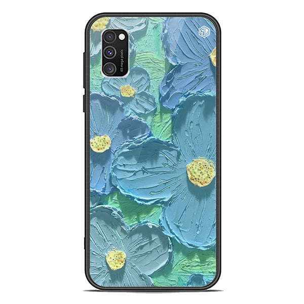 Floral Series Soft Phone Case - Premium Glass Case - Design 1 - Samsung Galaxy A03s