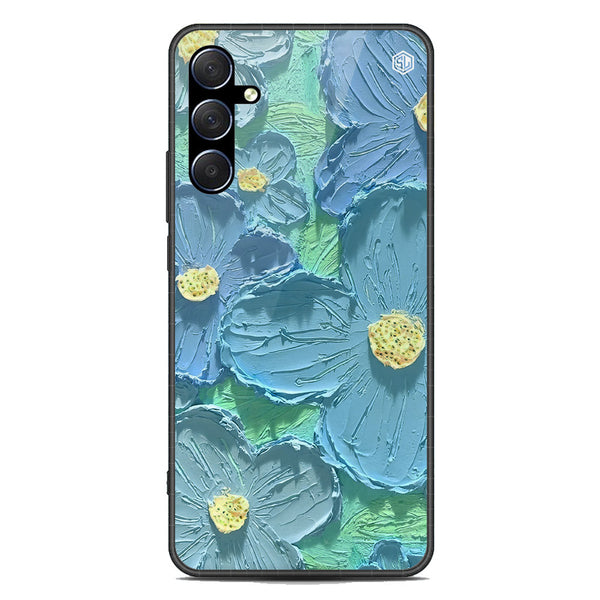 Floral Series Soft Phone Case - Premium Glass Case - Design 1 - Samsung Galaxy M53
