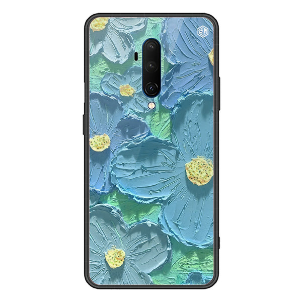 Floral Series Soft Phone Case - Premium Glass Case - Design 1 - OnePlus 7T Pro