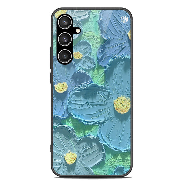 Floral Series Soft Phone Case - Premium Glass Case - Design 1 - Samsung Galaxy S23 FE