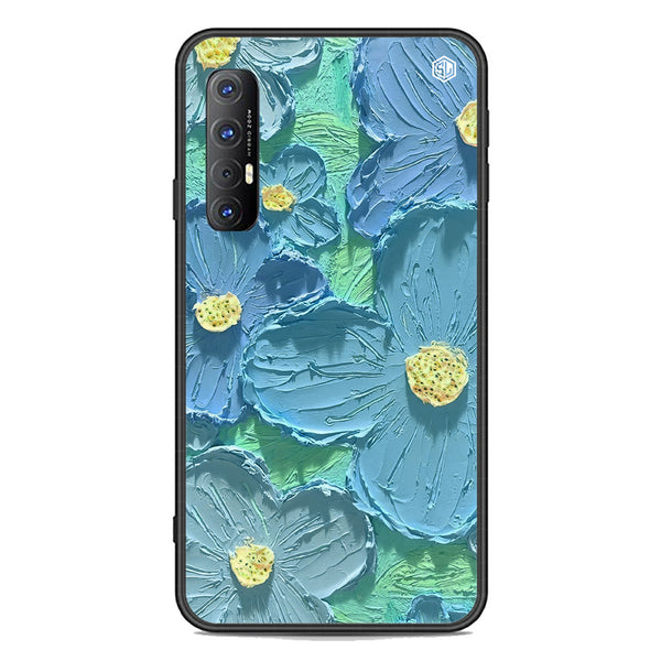 Floral Series Soft Phone Case - Premium Glass Case - Design 1 - Oppo Reno 3 Pro