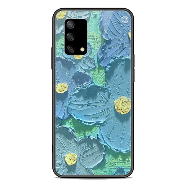 Floral Series Soft Phone Case - Premium Glass Case - Design 1 - Oppo F19