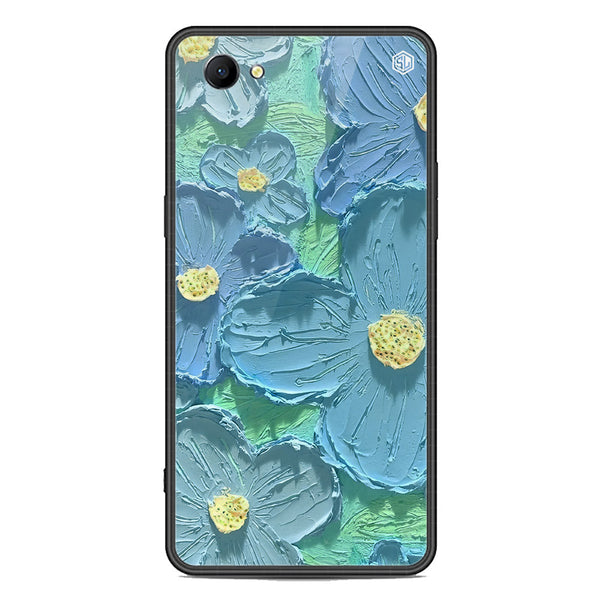 Floral Series Soft Phone Case - Premium Glass Case - Design 1 - Oppo A83