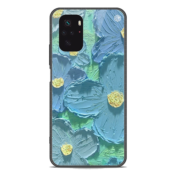 Floral Series Soft Phone Case - Premium Glass Case - Design 1 - Xiaomi Redmi Note 10S
