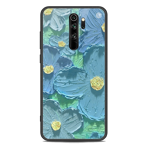 Floral Series Soft Phone Case - Premium Glass Case - Design 1 - Xiaomi Redmi Note 8 Pro
