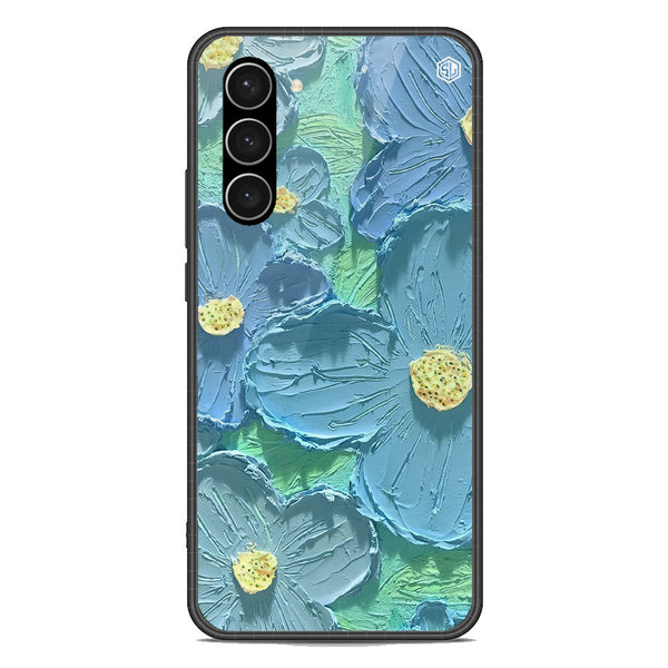 Floral Series Soft Phone Case - Premium Glass Case - Design 1 - Samsung Galaxy S23 5G