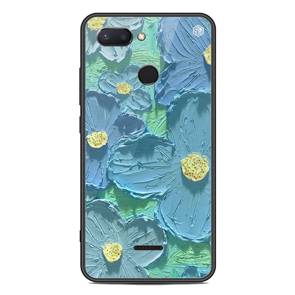 Floral Series Soft Phone Case - Premium Glass Case - Design 1 - Xiaomi Redmi 6
