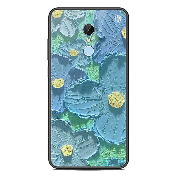 Floral Series Soft Phone Case - Premium Glass Case - Design 1 - Xiaomi Redmi 5