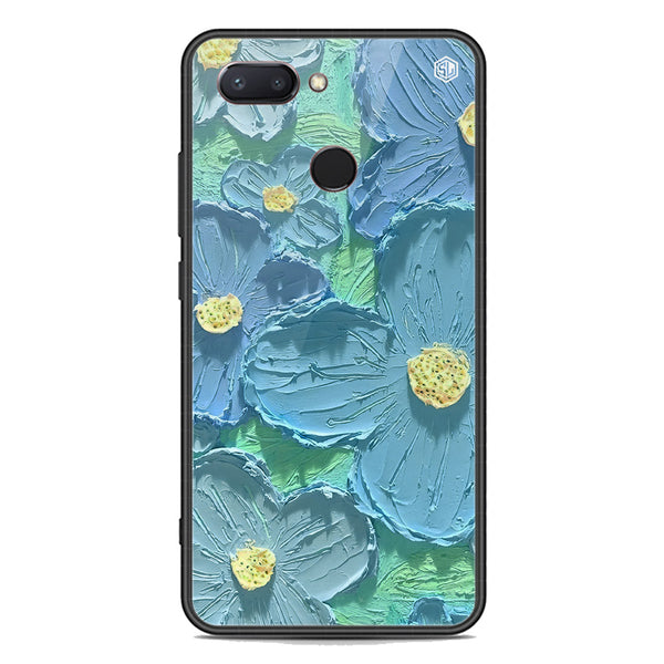Floral Series Soft Phone Case - Premium Glass Case - Design 1 - Xiaomi Mi 8 Lite