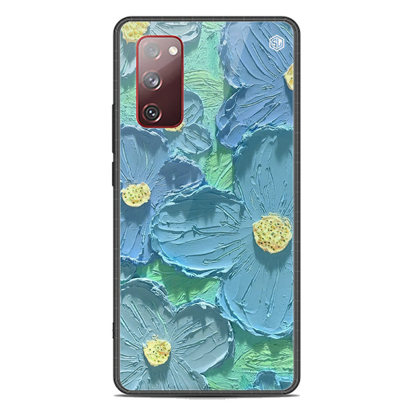 Floral Series Soft Phone Case - Premium Glass Case - Design 1 - Samsung Galaxy S20 FE