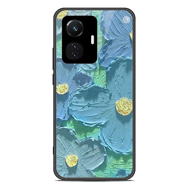 Floral Series Soft Phone Case - Premium Glass Case - Design 1 - Vivo Y55 4G