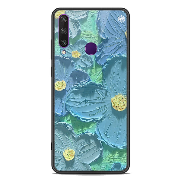 Floral Series Soft Phone Case - Premium Glass Case - Design 1 - Huawei Y6p