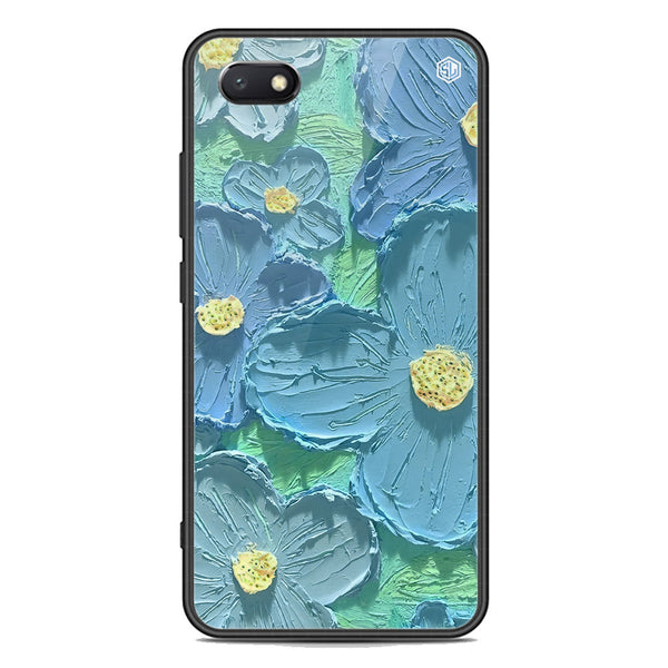 Floral Series Soft Phone Case - Premium Glass Case - Design 1 - Huawei Y5 Prime 2018