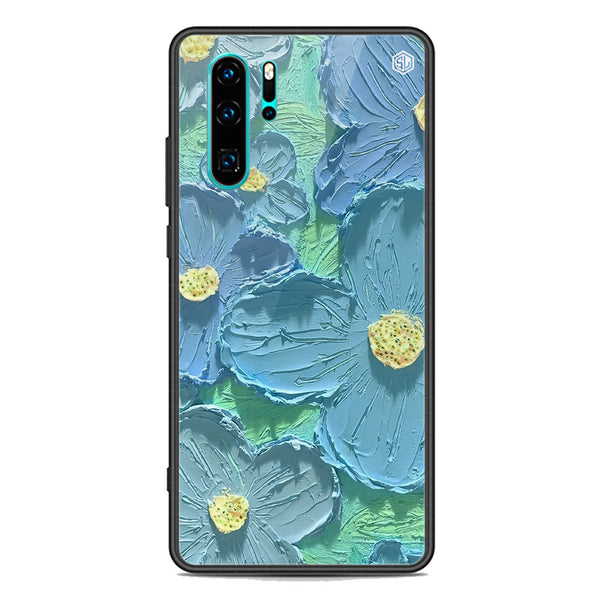 Floral Series Soft Phone Case - Premium Glass Case - Design 1 - Huawei P30 Pro