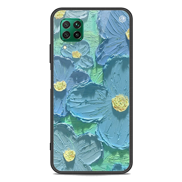 Floral Series Soft Phone Case - Premium Glass Case - Design 1 - Huawei Nova 7i