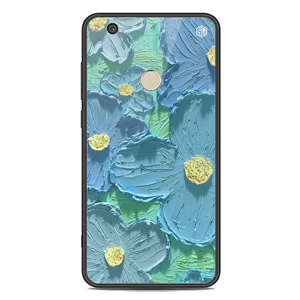 Floral Series Soft Phone Case - Premium Glass Case - Design 1 - Huawei Honor P8 Lite 2017