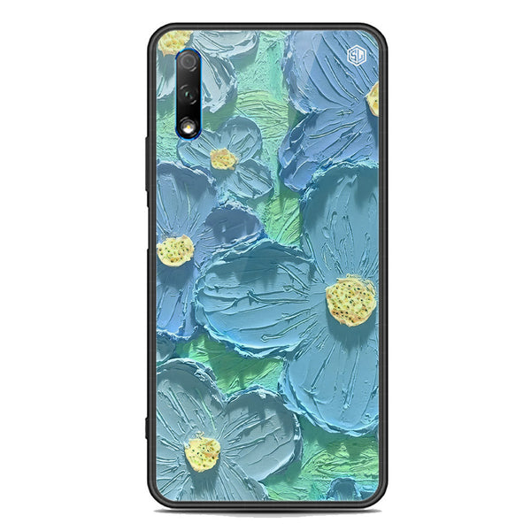 Floral Series Soft Phone Case - Premium Glass Case - Design 1 - Honor 9x