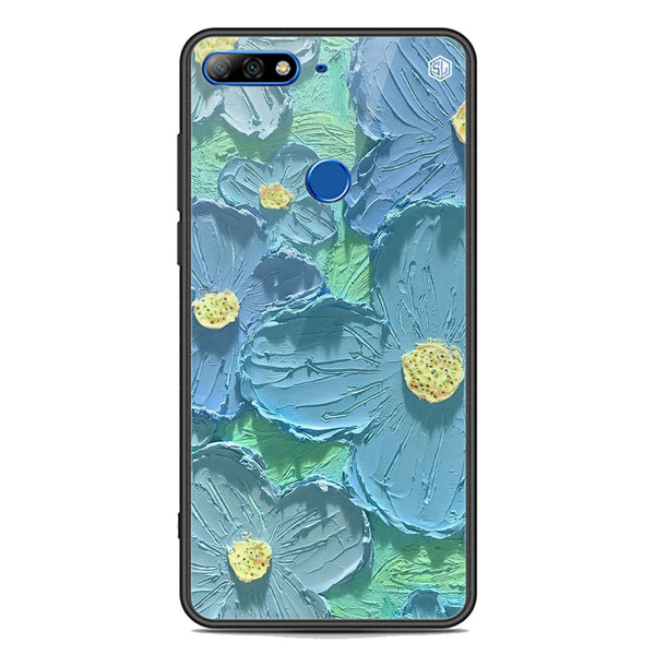 Floral Series Soft Phone Case - Premium Glass Case - Design 1 - Huawei Honor 7C