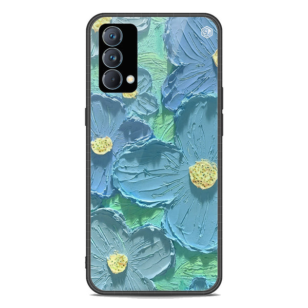 Floral Series Soft Phone Case - Premium Glass Case - Design 1 - Realme GT Master